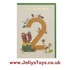 Age 2 Birthday Card Range